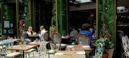 Restaurant with outdoor seating